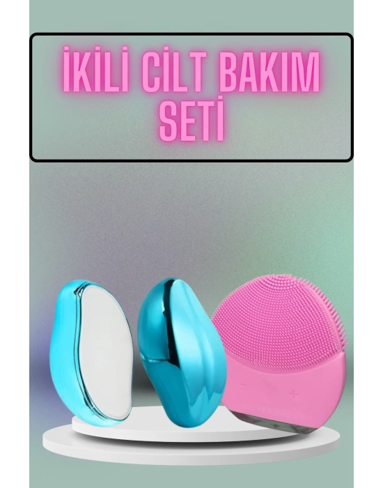 Crystal Eraser Epilasyon Aleti ve Titreşimli Yüz Temizleme Masaj Aleti