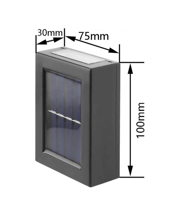 Dekorasyon Aplik Işık Güneş Enerjili Aydınlatma Dekoratif Aydınlatma