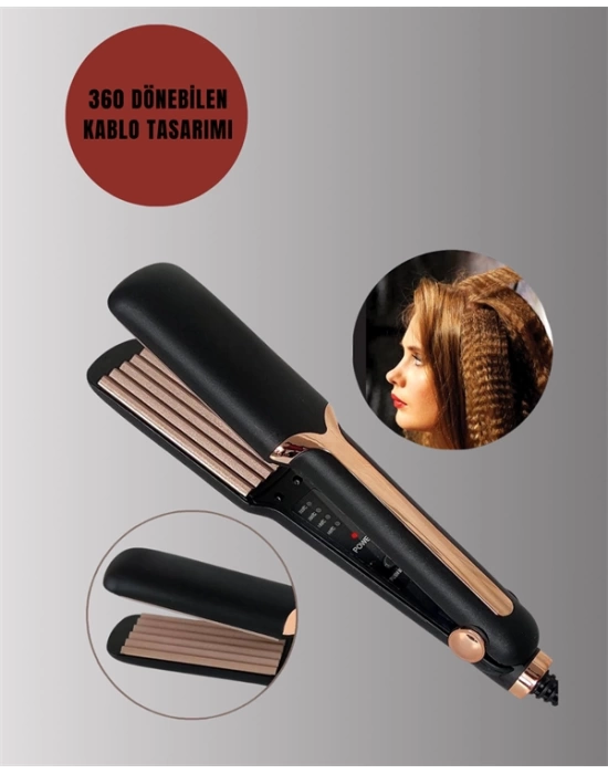 DEMPOWER DP-134 Saç Tost Makinesi – Kolay Kullanım, Hızlı Sonuç, Uzun Süre Kalıcılık