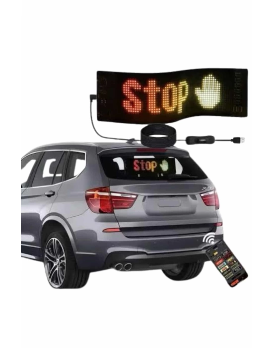 Digital Araba Yazısı Ekran Matrix En Büyük Boy 16X96 Matrix LED Panel