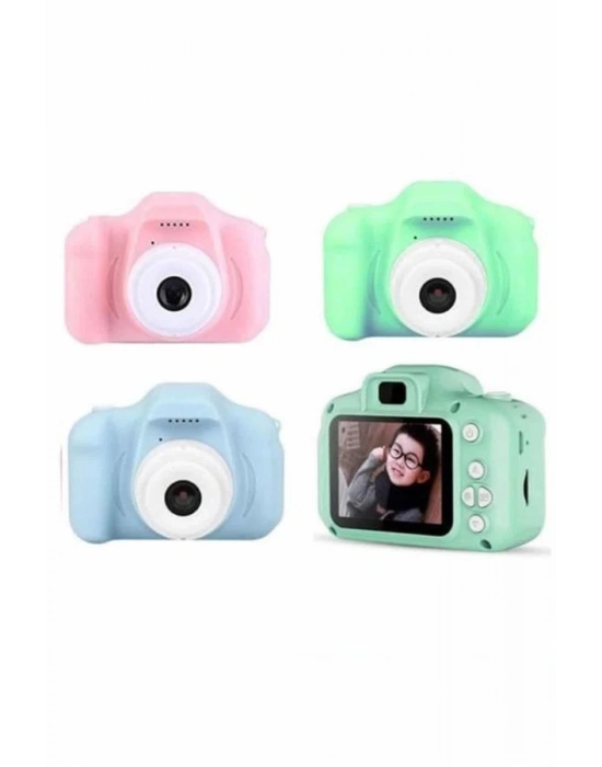 Dijital Fotoğraf Makinesi Çocuk Mini 1080p HD Kaliteli Renkli