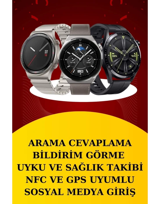 Dijital Göstergeli Bluetooth Kulaklık ve Bildirim Görebilen Akıllı Saat Alarm ve Titreşim