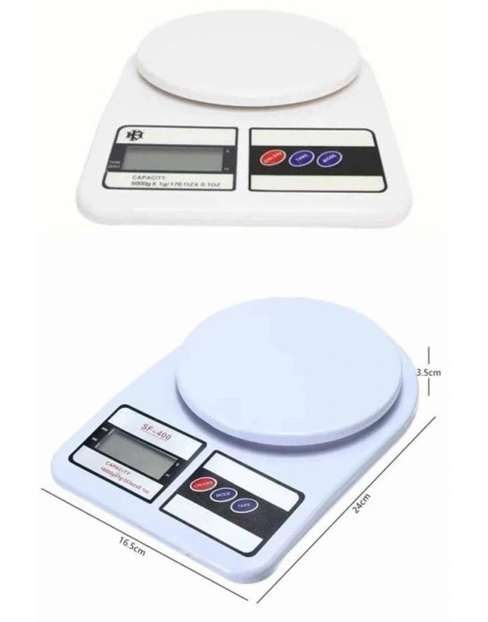 Dijital Hassas 10 Kg Mutfak terazisi tartısı LCD Ekran Mutfak Tartısı