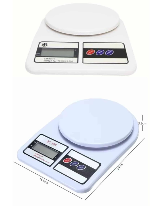 Dijital Hassas 10 Kg Mutfak terazisi tartısı LCD Ekran Mutfak Tartısı