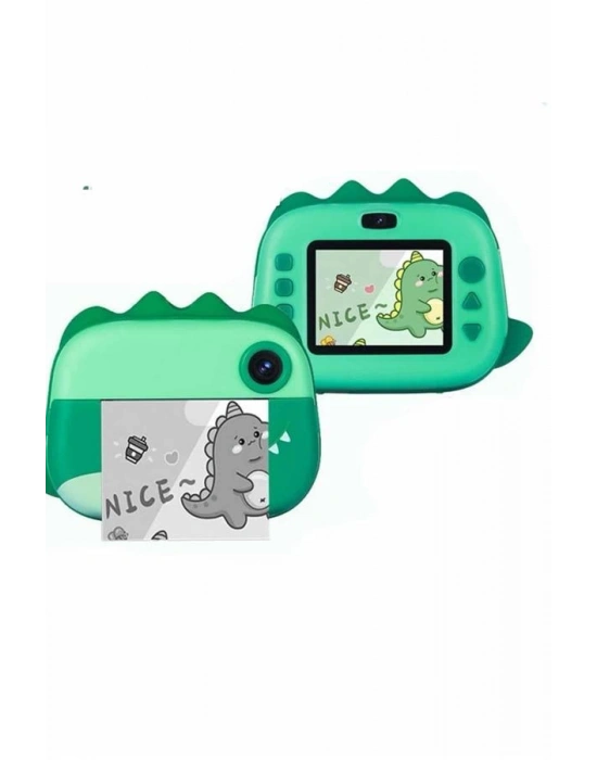 Dijital HD Video Kamera Çocuk Fotoğraf Makinesi  Anlık Termal Rulo