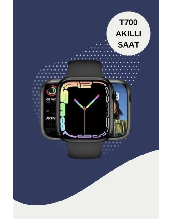 Dokunmatik Akıllı Saat Yeni Nesil Kulaklık Kampanyası ANC Özelliği Yüksek Ses Kaliteli