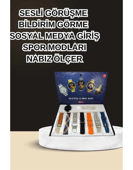 Dokunmatik Akıllı Saat Yeni Nesil Kulaklık Kampanyası Bluetooth Bağlantılı ANC Özelliği