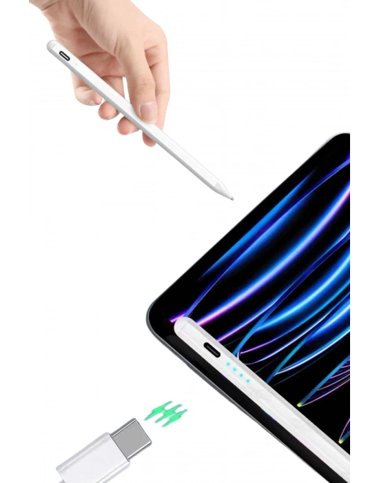 Dokunmatik Kalem Tablet Kalemi Çizim Stylus Kalem Yedek Uçlu