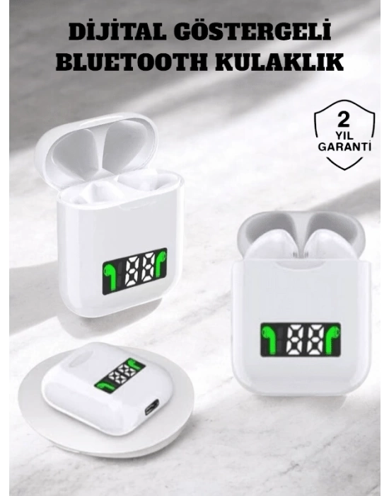 Dokunmatik Kontrol ve LED Göstergeli TWS Bluetooth Kulaklık