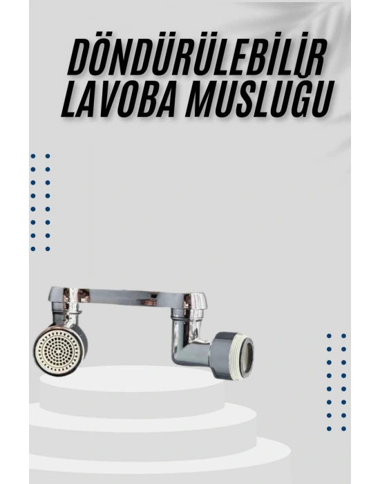 Dönebilen Musluk Başlığı Akrobat Mutfak Banyo Musluk Ucu Başlığı Oynar Başlıklı