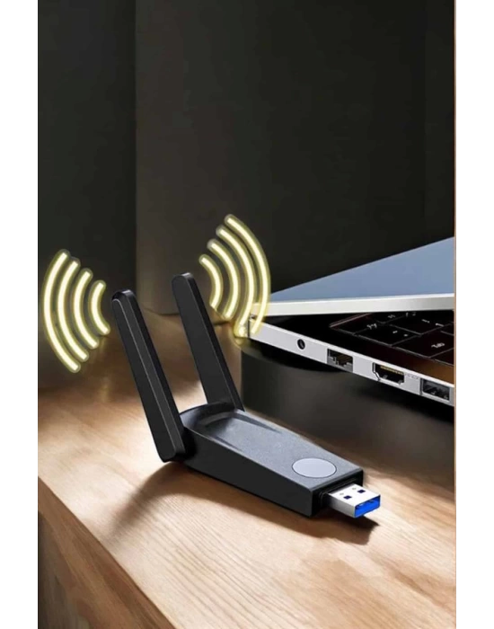 Dual Band Wifi Alıcı Adaptör USB 3.0 Destekli