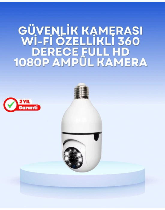 Duy Uyumlu Akıllı Güvenlik Kamerası – Basit Kurulum ve Net Görüntü
