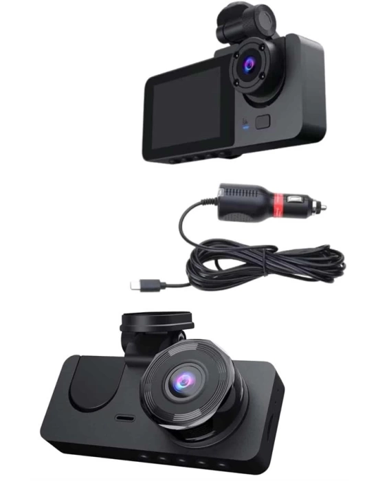 DVR Araç İçi Kamera Hareket Algılayabilen 1080P CarPlay Video Kaydedici