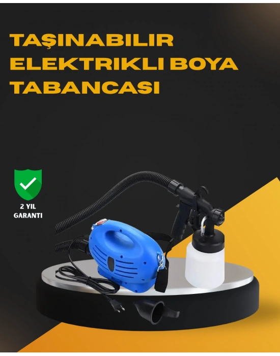 Elektrikli Boya Püskürtme Cihazı – İç ve Dış Mekan Kullanımına Uygun