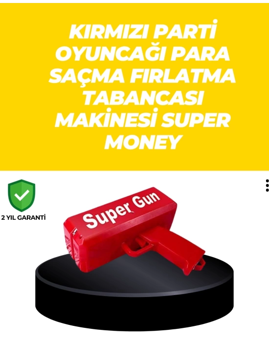 Elektrikli Parti Oyuncağı – Para Atan Tabanca
