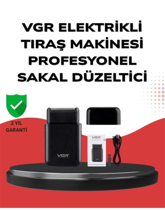 Elektrikli Tıraş Aleti – Hassas Kesim, Kolay Temizlik, Cilt Dostu