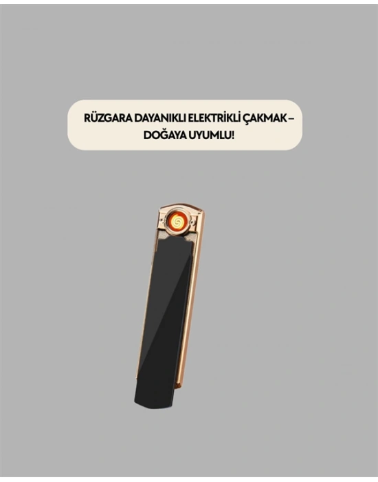 Elektronik Çakmak – Lüks Tasarım, Rüzgarda Sönmez