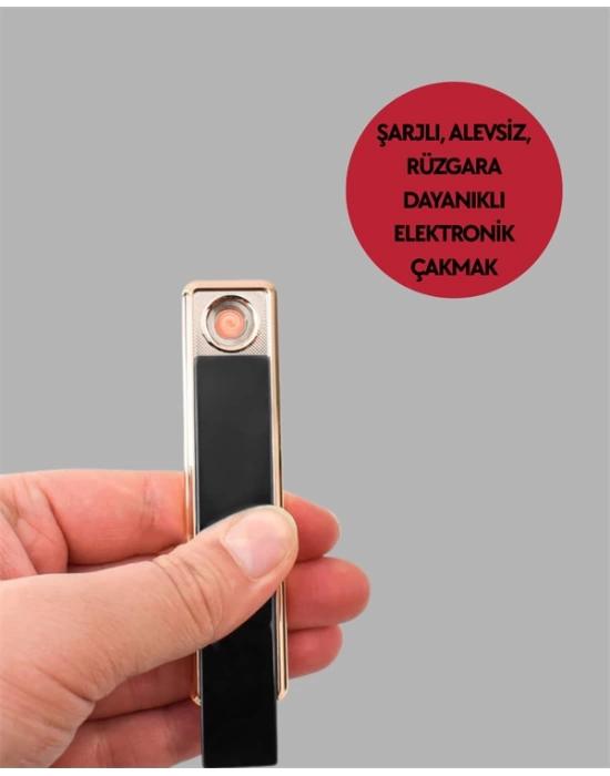 Elektronik Çakmak – Lüks Tasarım, Rüzgarda Sönmez