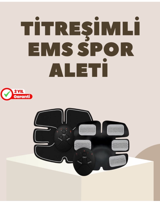EMS Kas Yapma ve Yağ Yakma Cihazı Titreşimli 2025 Orijinal Spor Aleti