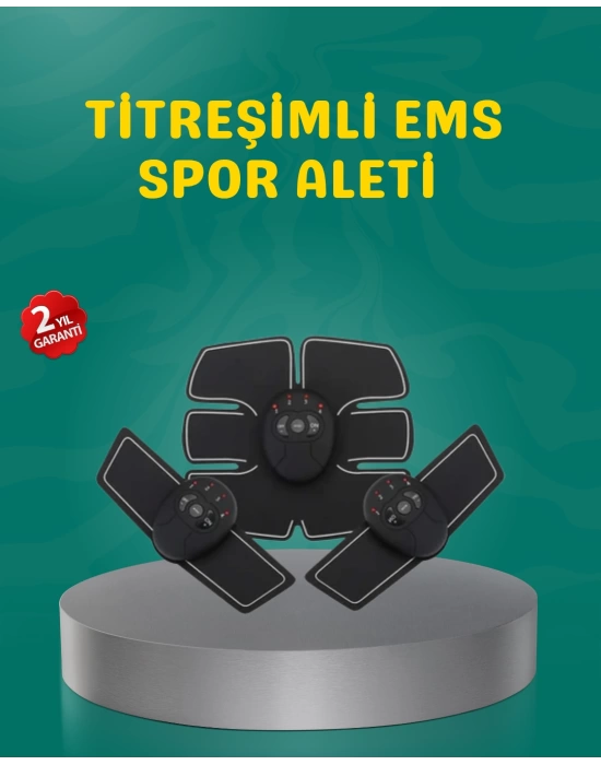 EMS Titreşimli Spor Cihazı Kas Geliştirme ve Yağ Yakma 2025 Seri Orijinal