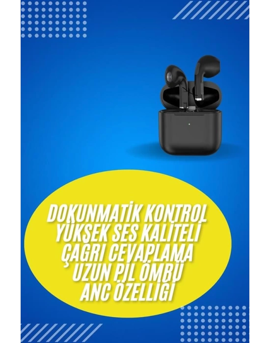 En Çok Tercih Edilen Bluetooth Kulaklık Mikrofonlu Silikonsuz Dokunmatik Kontrol