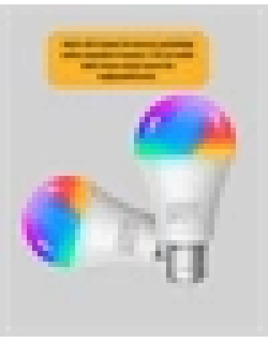 Enerji Verimli Akıllı LED Ampul, Uzaktan Kontrol Özellikli