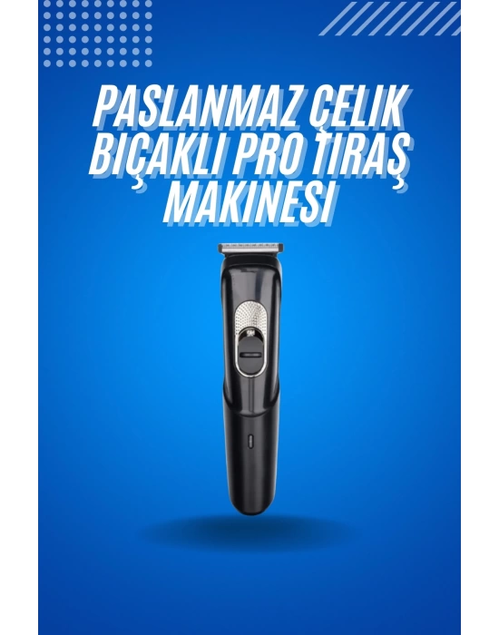 Ense Kesme Makinesi Şarjlı Saç Sakal Tıraş Makinesi Taşınabilir