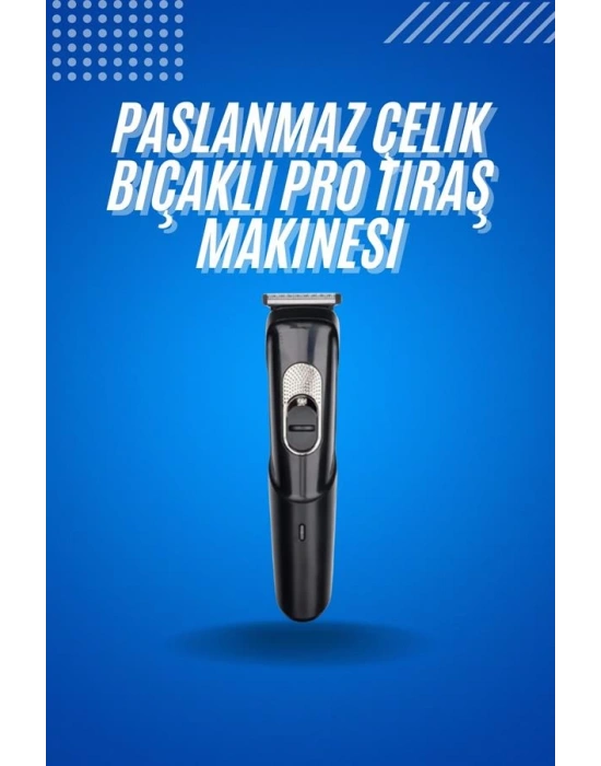 Ense Kesme Makinesi Şarjlı Saç Sakal Tıraş Makinesi Taşınabilir