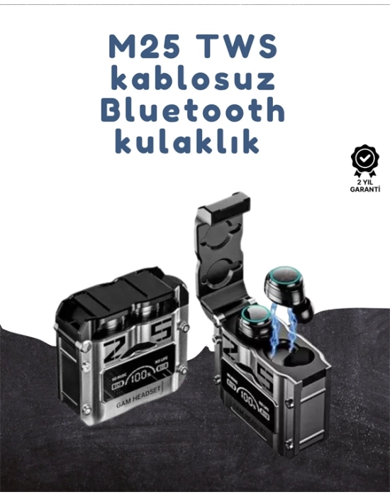 Ergonomik Tasarımlı Bluetooth Kulaklık | Suya Dayanıklı | Dokunmatik Kontrollü