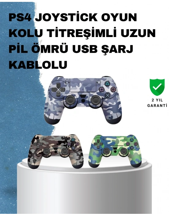 Ergonomik Tasarımlı Oyun Kolu – Hassas Tetikler ve Analog Stickler