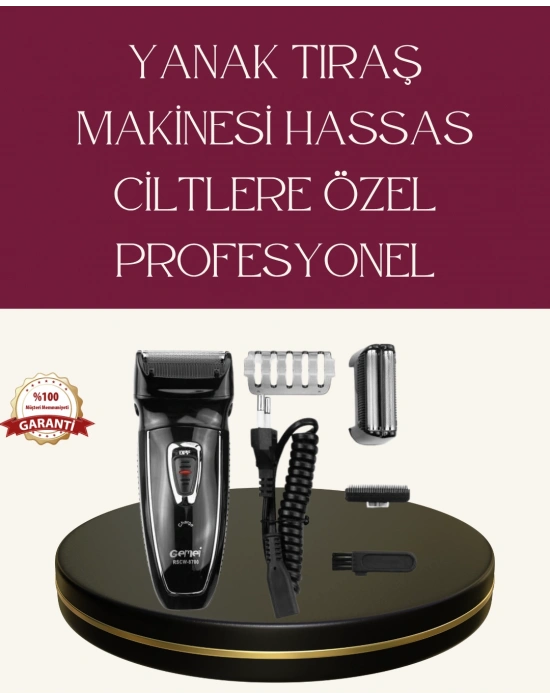 Erkekler İçin Folyo Başlıklı Tıraş Makinesi