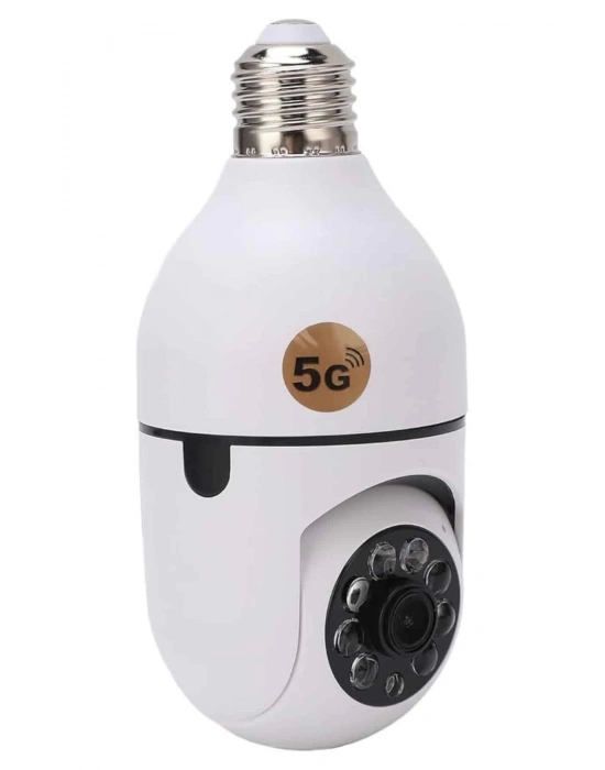 Ev Kamerası Wifi Kamerası Gece Görüşlü Akıllı Ampül Kamera