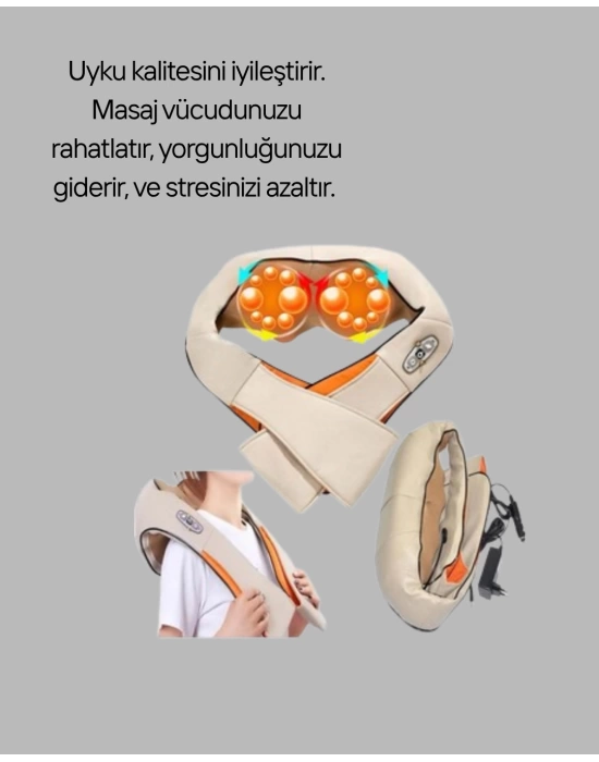 Ev ve Araç İçi Uyumlu Masaj CİHAZI