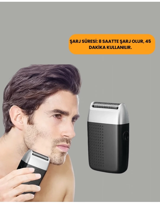 Evde Kişisel Bakımın Yeni Yolu – Kompakt ve Ergonomik Tıraş Makinesi