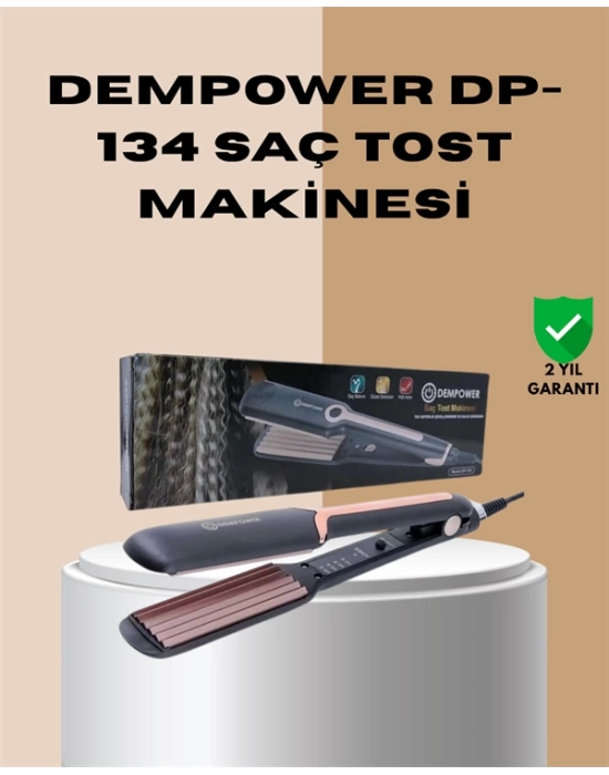 Evde Profesyonel Görünüm: DP-134 Tost Şekillendirici ile Kalıcı Stil