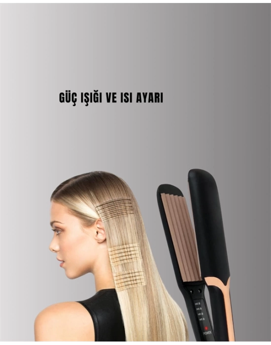 Evde Profesyonel Görünüm: DP-134 Tost Şekillendirici ile Kalıcı Stil