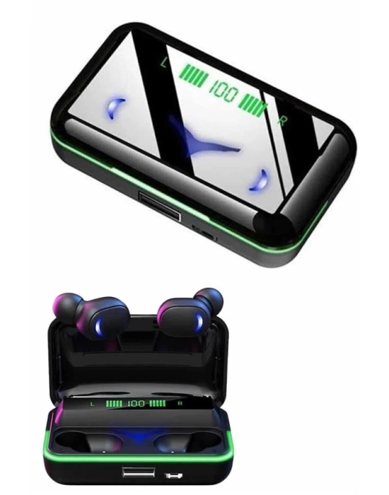 Extra Bass Kablosuz Kulaklık Işıklı Bluetooth Kulaklık Powerbank Özellikli