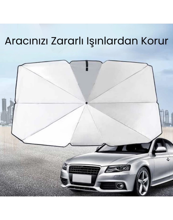Fiat Fiorino, Citroen Berlingo, Renault Kangoo, Ford Courier, VW Caddy Uyumlu Oto Şemsiye