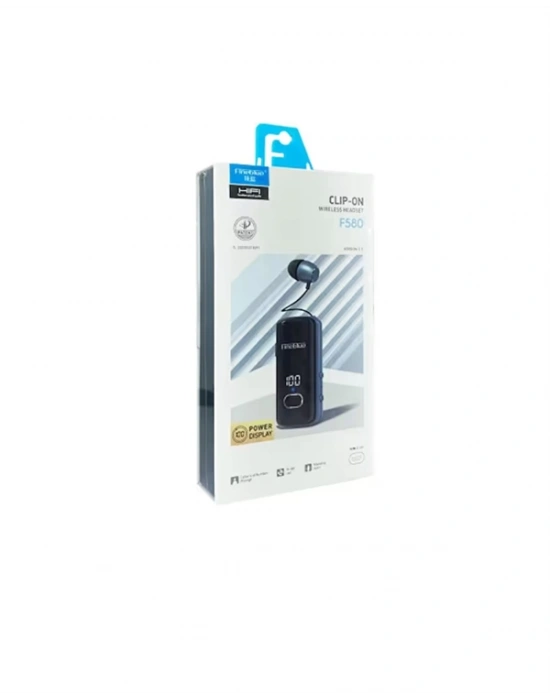 Fineblue F580 – Klipsli Bluetooth Kulaklık, Gürültü Engelleyici, Uzun Pil Ömürlü