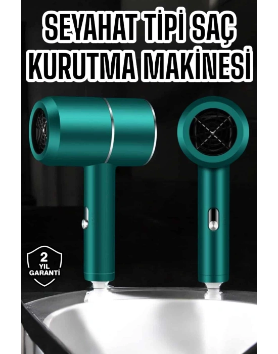 Fön Makinesi Taşınabilir Seyahat Tipi Saç Kurutma Makinesi
