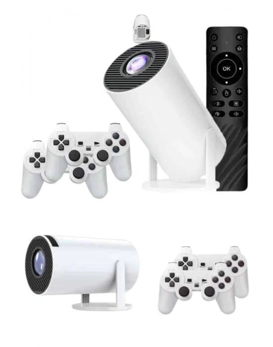 Full HD 8 GB Ayaklı Çift Kollu 4K Video Oyun Konsolu Taşınabilir