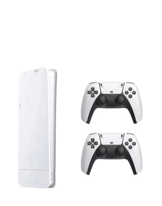 Game Box 3D Çift Oyun Kollu 4K HD Ekran 20000den Fazla Oyun Seçeneği 2.4G Kablosuz