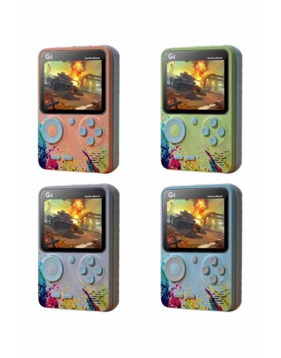 Game Box Mini 500 Adet Retro Oyun Taşınabilir Oyun Konsolu