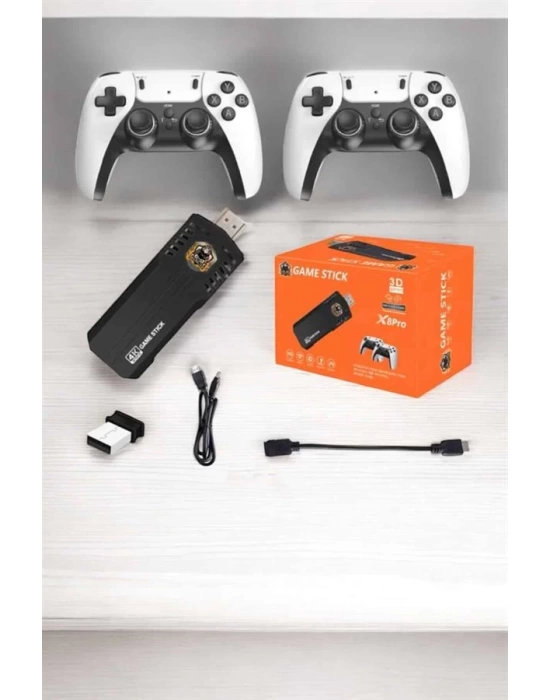 Game Stick Retro 8K ULTRA HD Video Oyun Konsolu Android Tv Özelliği