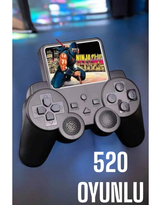 Gamepad 520 Oyunlu Ekranlı Oyun Kolu TV Uyumlu