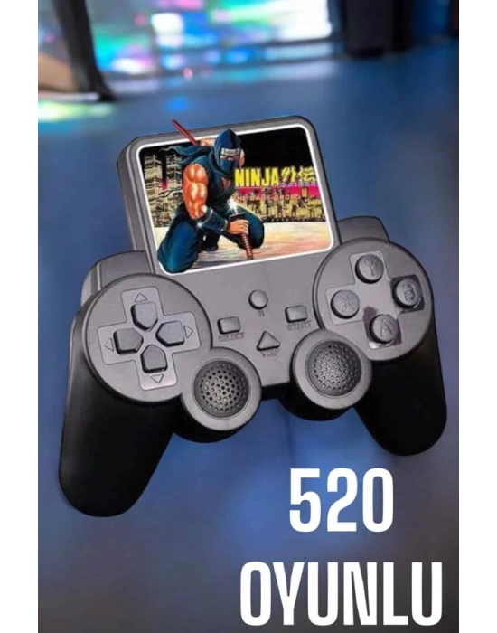 Gamepad 520 Oyunlu Ekranlı Oyun Kolu TV Uyumlu