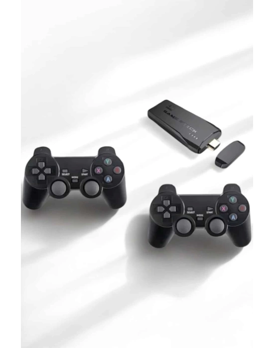 Gaming Atari 2.4g Uyumlu Kablosuz Çift Kol Game Stick