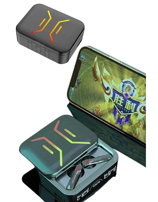 Gaming Bluetooth Kulaklık Dahili Powerbank Kablolu Düşük Gecikmeli Bluetooth 5.2