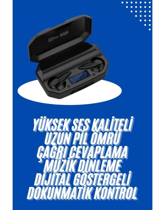 Gaming Kulaklık Bluetooth 5.2 Kablosuz Kulakiçi Rgb Işıklı Çift Mikrofonlu