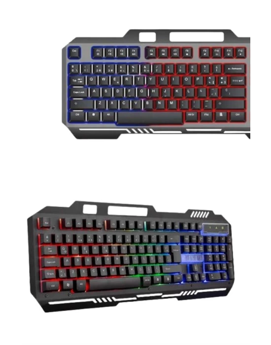 Gaming Oyuncu Klavyesi Led Aydınlatmalı Mekanik Hisli